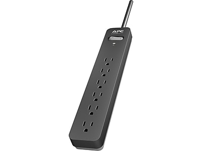 APC Essential SurgeArrest 6-Outlets Surge Protector, 6′ Cord (PE66) Sansujyuku sansujyuku.com