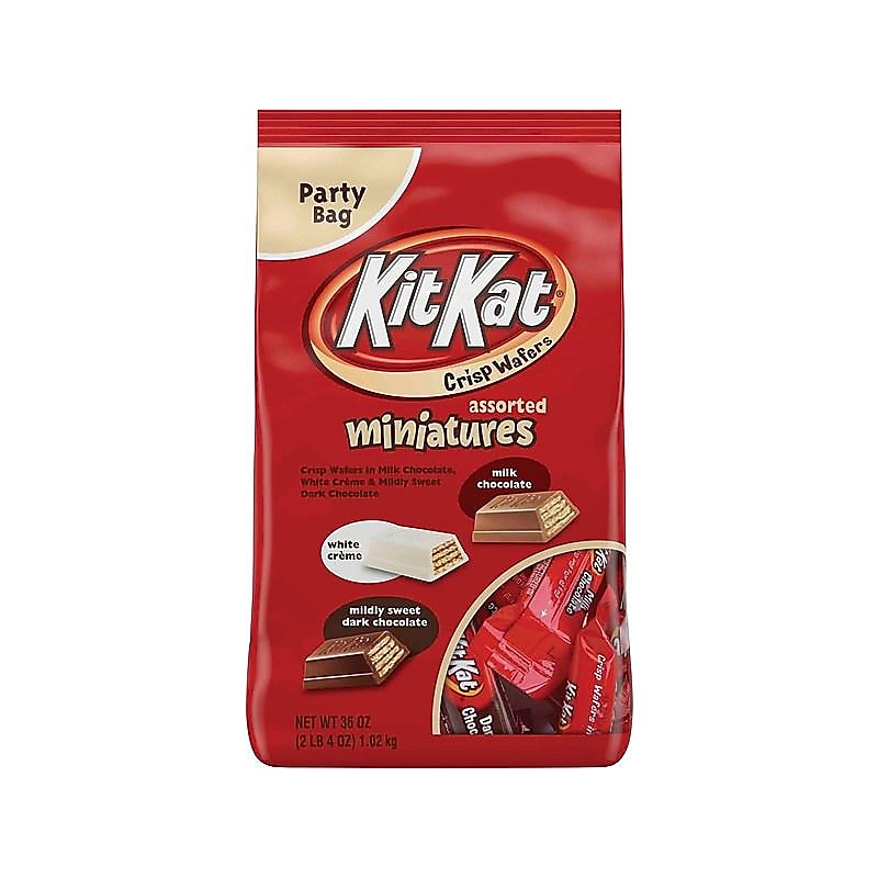 Kit Kat Miniatures Party Bag Chocolate, Variety, 32.1 oz. (HEC22673) image 1
