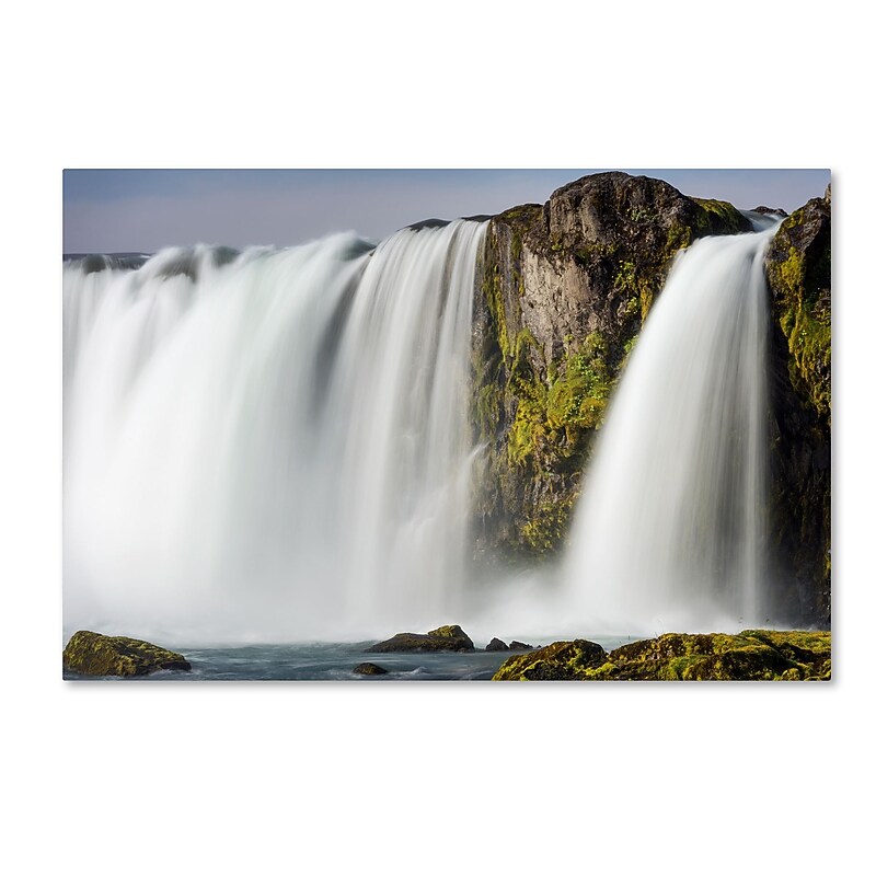 Trademark Fine Art Philippe Sainte-Laudy 'White Noise' 12" x 19" Canvas Stretched (190836333967) image 1