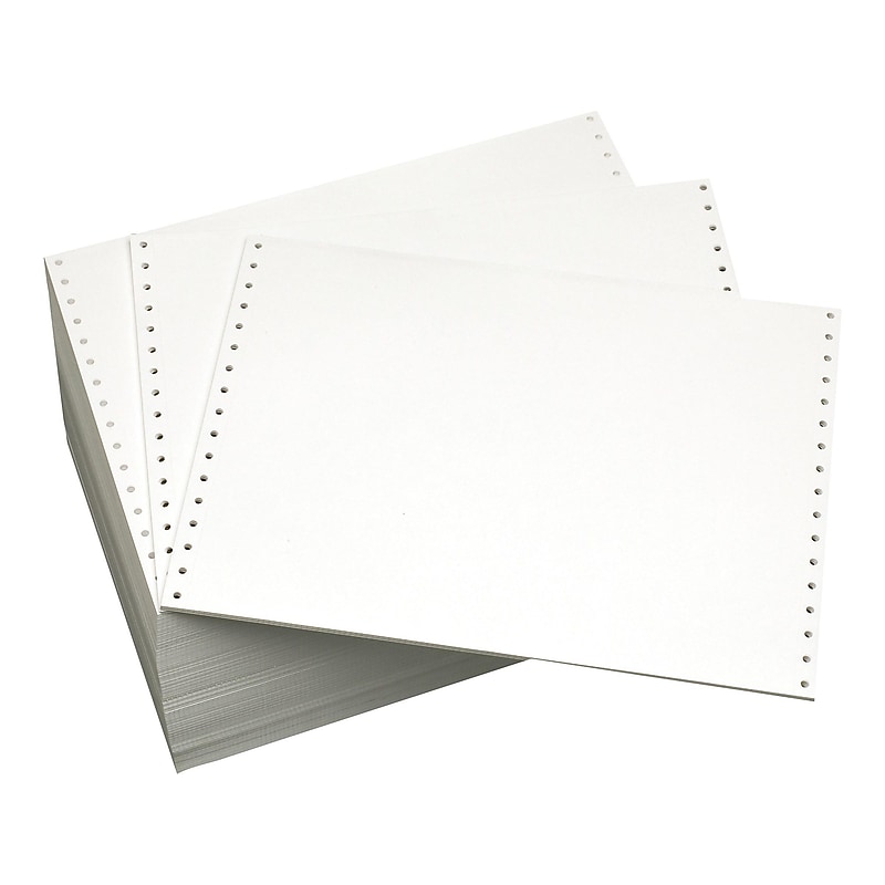 Domtar 8.5" x 12" Bond Paper, 18 lbs., 92 Brightness, 4000/Carton (120028) image 1