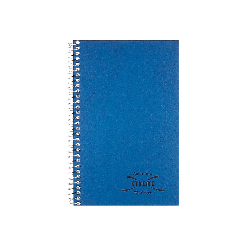 Xtreme Kolor Kraft 3-Subject Notebooks, 6" x 9.5", College Ruled, 150 Sheets, Blue (33-360) image 1