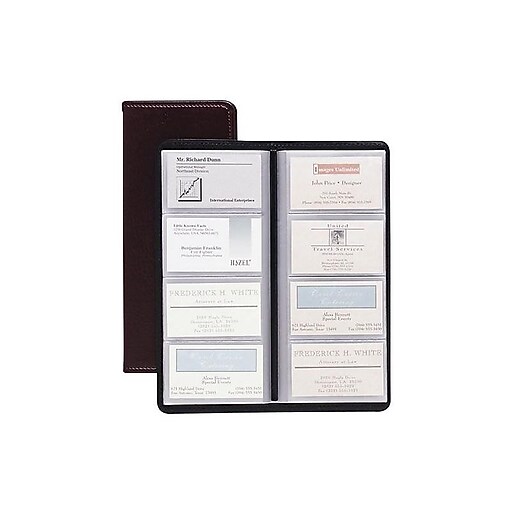 Cardinal Card File, Black, 96 Card Capacity (CRD 34422) Staples