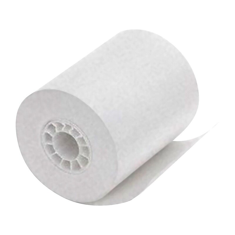 Alliance Thermal Cash Register Paper Rolls, 3" x 80', BPA Free, 36 Rolls/Pack (3555) image 1