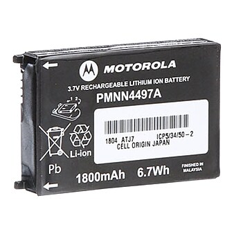 Motorola Li-on Battery for CLS Series Radios (PMNN4497)
