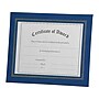 NuDell Vinyl/Cardboard Certificate Frames, Leatherette 2/Pack (21201)~#|#~sp46038432_sc7