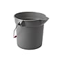 Rubbermaid Brute Bucket, 10 Qt., Gray (FG296300GRAY)~#|#~sp46038465_sc7