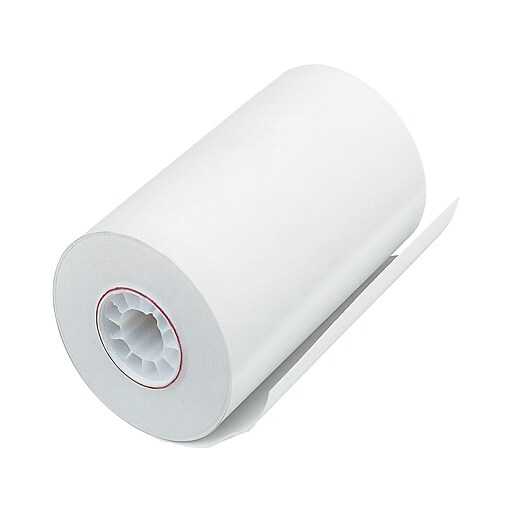 PM Company Perfection Thermal Cash Register Paper Rolls, 3 1/8" x 90