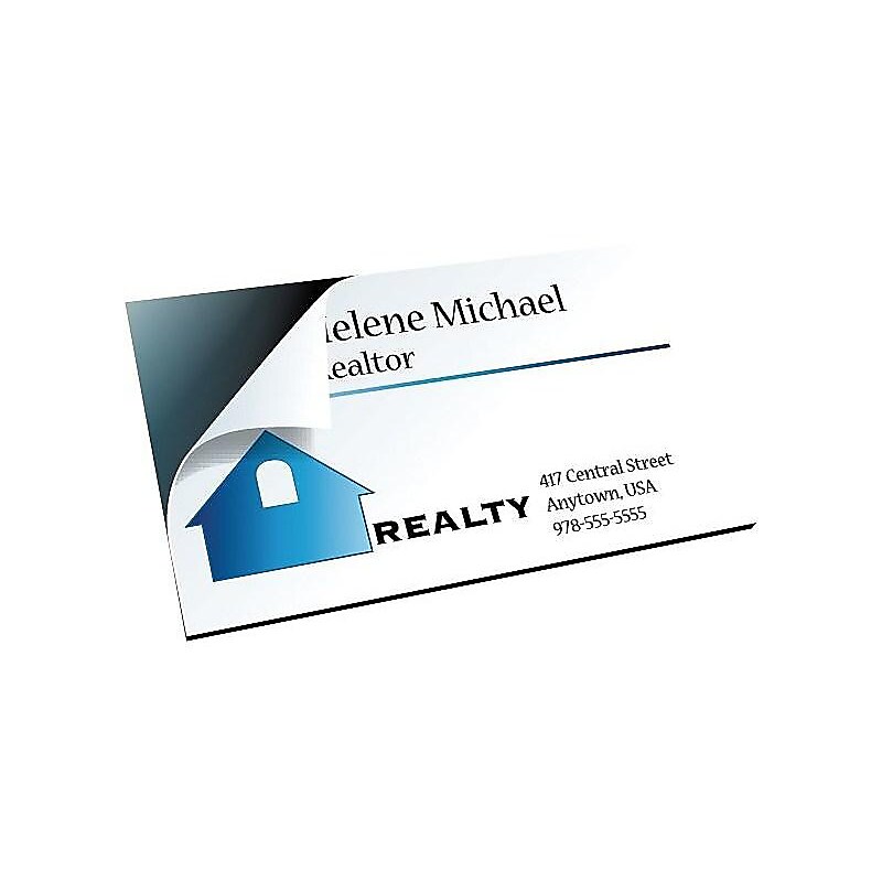 Staples Magnetic Business Cards, 3.5" x 2", 50/Pack (39354-CC) image 1