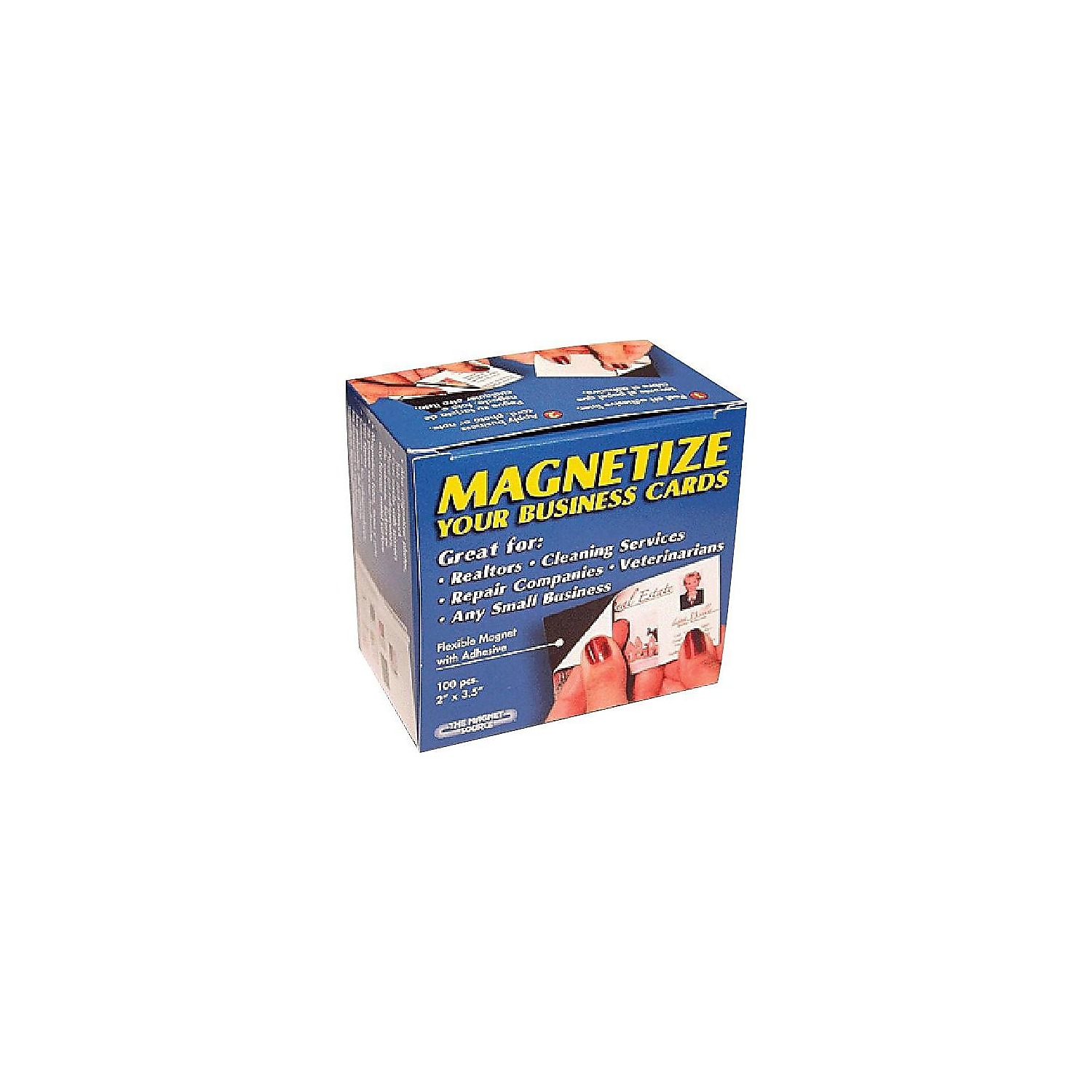 The Magnet Source Visitenkarten 3,5" Breite x 2" Länge 39298-US/MC100 - Bild 2 von 2