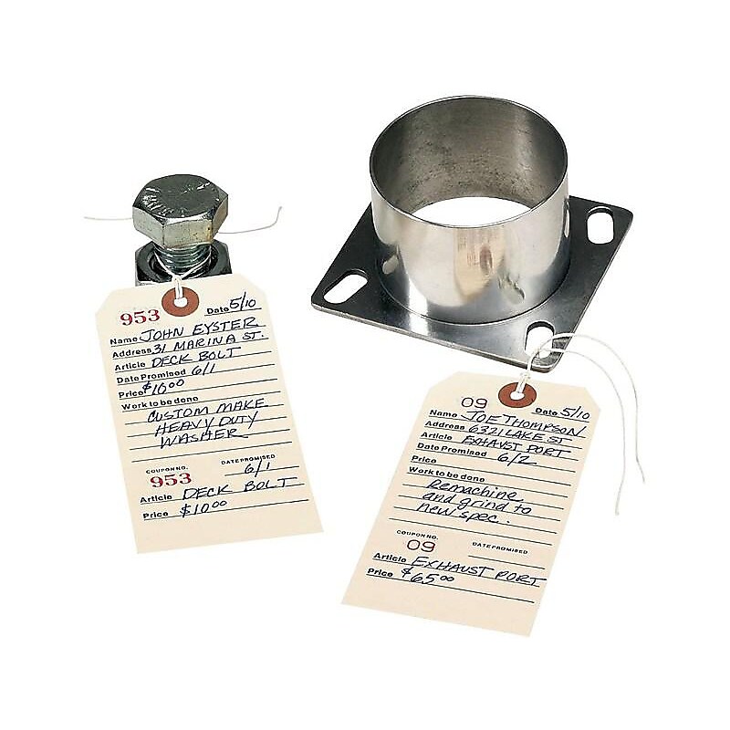 Avery  5-1/4" Repair Tags, Manila, 500/Pack (15030) image 1