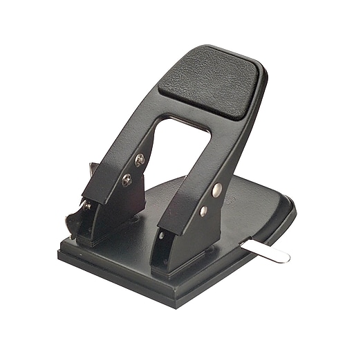 Officemate 2Hole Punch, 50 Sheet Capacity, Black (90082) Staples