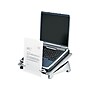 Fellowes Office Suites Plastic Laptop Riser, 6.5" x 15.06" x 10.5", Black/Silver (8036701)~#|#~sp46039016_sc7