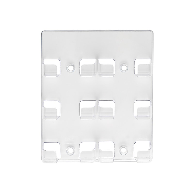 Deflect-O Wall Mounted Card Holders, Clear (70601) image 1