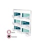Deflect-O Wall Mounted Card Holders, Clear (70601)~#|#~sp46039182_sc7