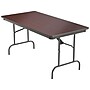 ICEBERG Premium Folding Table, 60" x 30", Mahogany (55214)~#|#~sp46039208_sc7