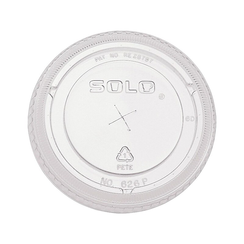 Solo Lids, Clear, 1000/Carton (626TS) image 1