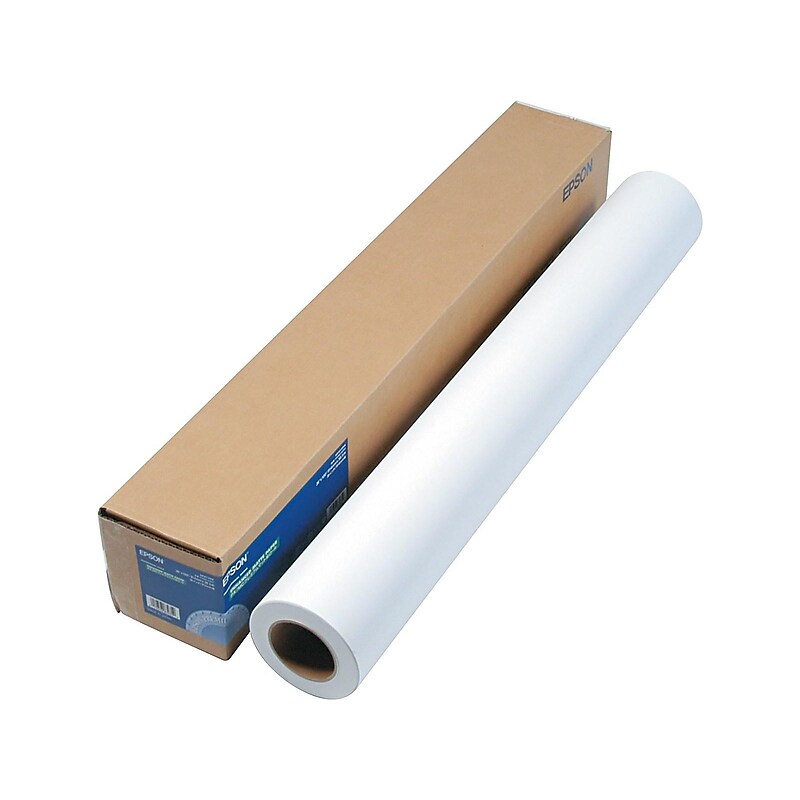 Epson Enhanced Wide Format Bond Paper Roll, 36" x 100', Matte Finish (EPSS041596) image 1