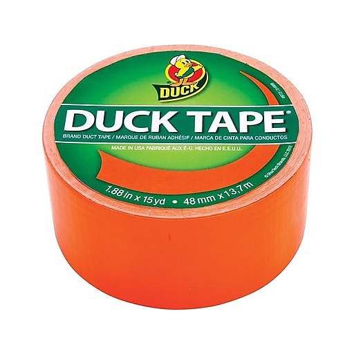 Duck Tape 1.88 In. x 15 Yd. Colored Duct Tape, Neon Lime
