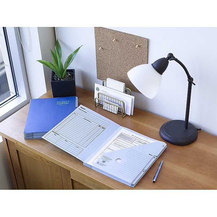 Smead Step Index Poly Organizer, 12 Bolsillos, Cierre De Navy