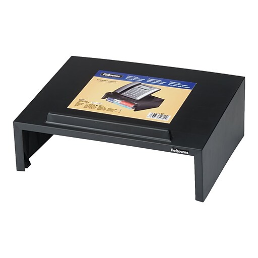 Fellowes Designer Suites Plastic Phone Stand for Desktop Phone, Black