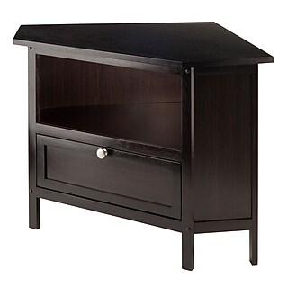 Winsome Zara Wood TV Stand, Dark Espresso (92125) | Staples
