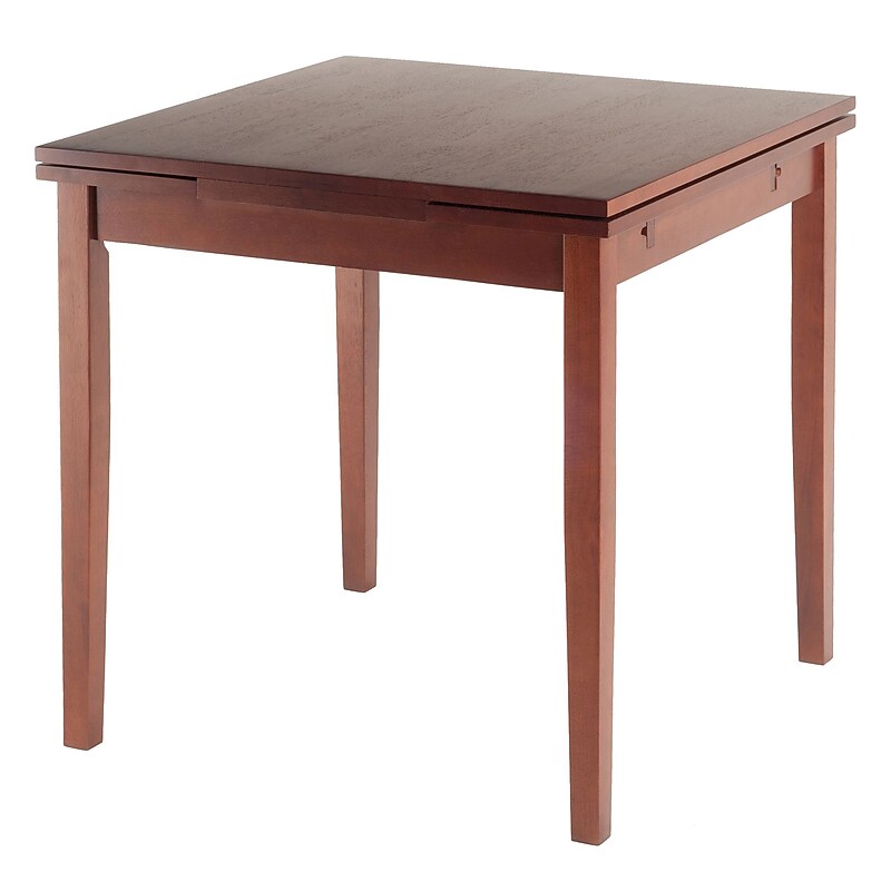 Winsome Pulman 48.03"W x 29.92"D Wooden Accent Table, Walnut (94150) image 1