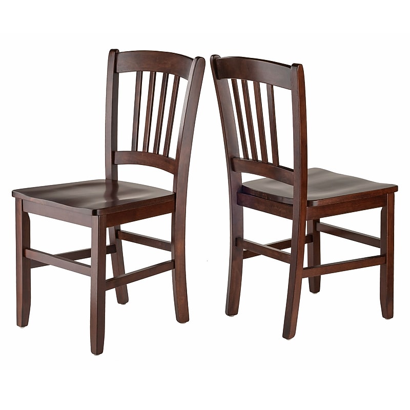 Winsome Madison 2-Piece Chair Set, Walnut (94245) image 1