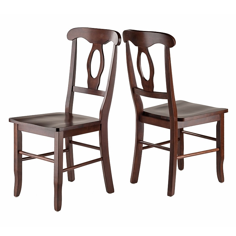 Winsome Renaissance 2 Piece Chairs Set Walnut (94208) image 1