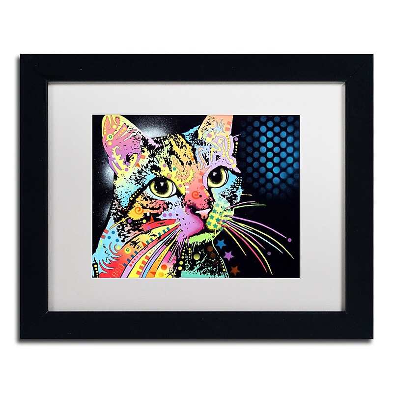 Trademark Fine Art Dean Russo 'Catillac New' 11" x 14" Matted Framed Art Print (190836160990) image 1