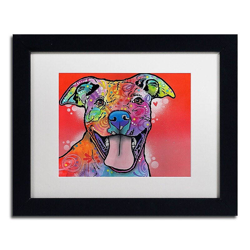 Trademark Fine Art Dean Russo 'Atticus' 11" x 14" Matted Framed Art Print (190836173143) image 1