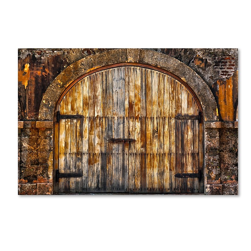 Trademark Fine Art CATeyes 'Castillo de San Felipe del Morro 16' 12" x 19" Canvas Stretched Art Print (190836036431) image 1