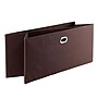 Winsome Torino 2 Piece Folding Fabric Baskets Chocolate (38222)~#|#~sp4604283_sc7