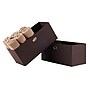 Winsome Torino 2 Piece Folding Fabric Baskets Chocolate (38222)~#|#~sp4604314_sc7
