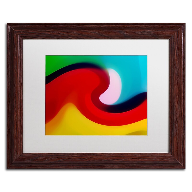 Trademark Fine Art Amy Vangsgard 'Moon Resting 4' 11" x 14" Matted Framed Art Print (886511935013) image 1