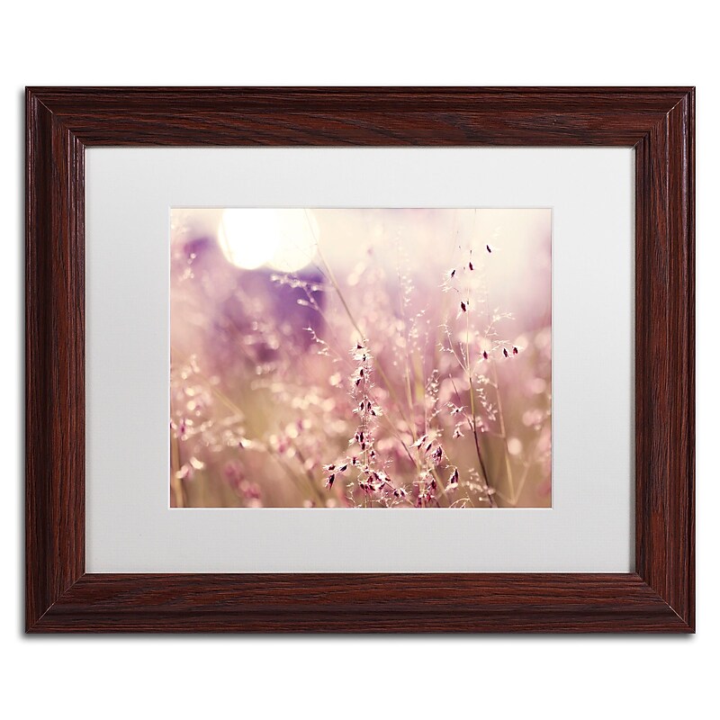Trademark Fine Art Beata Czyzowska Young 'Afternoon Tales' 11" x 14" Matted Framed Art Print (190836182480) image 1