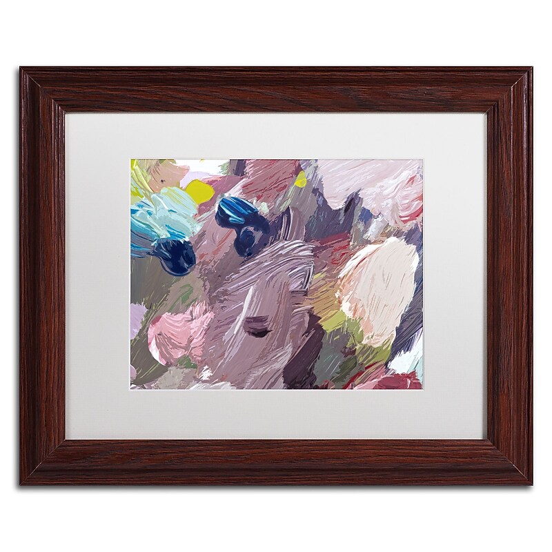 Trademark Fine Art David Lloyd Glover 'Cloud Patterns' 11" x 14" Matted Framed Art Print (190836228362) image 1