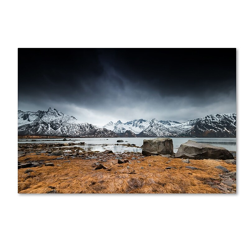 Trademark Fine Art Philippe Sainte-Laudy 'Back to Earth' 12" x 19" Canvas Stretched Art Print (190836123827) image 1