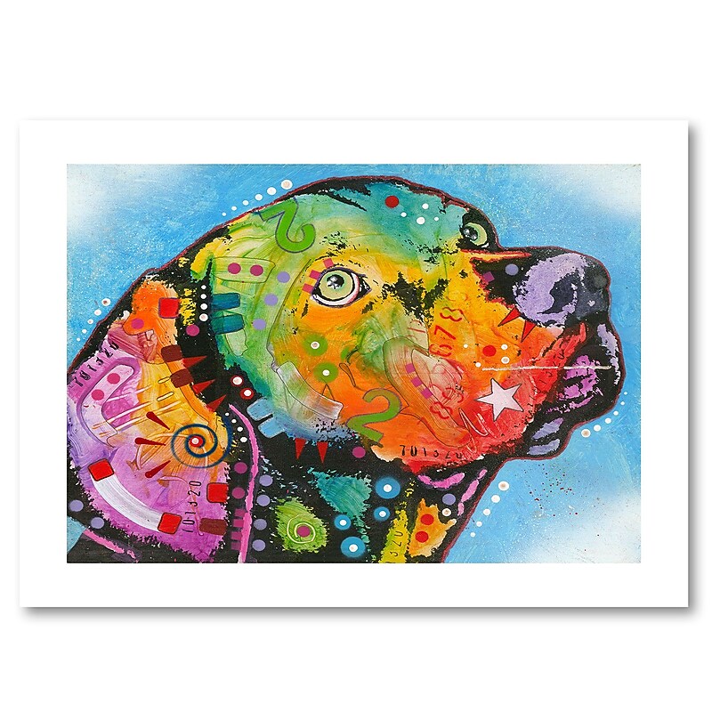 Trademark Fine Art Dean Russo '24' 18" x 24" Paper Rolled Art Print (190836144174) image 1