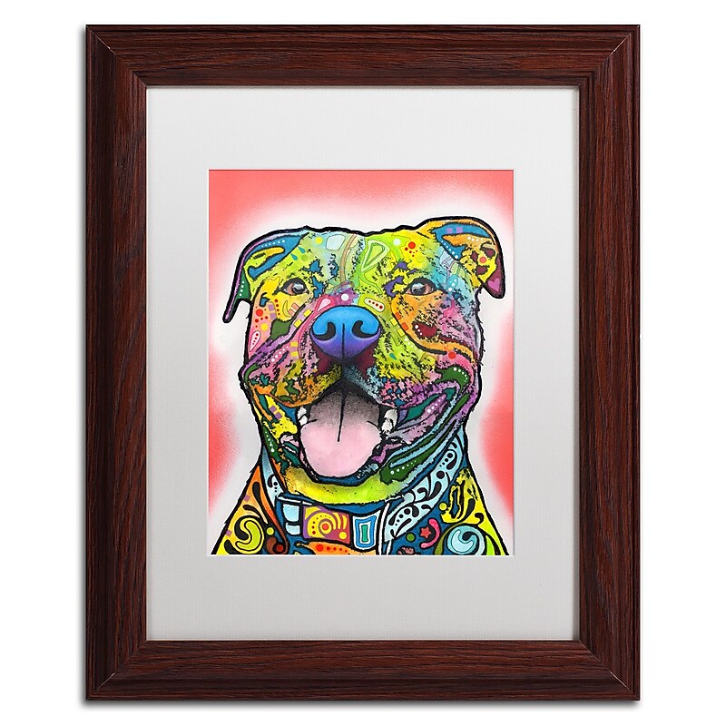 Trademark Fine Art Dean Russo 'Blanche' 11" x 14" Matted Framed Art Print (190836164400) image 1