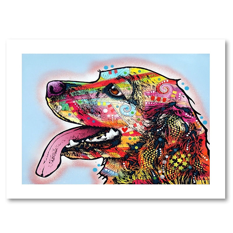 Trademark Fine Art Dean Russo 'Cocker Spaniel' 18" x 24" Paper Rolled Art Print (190836161126) image 1