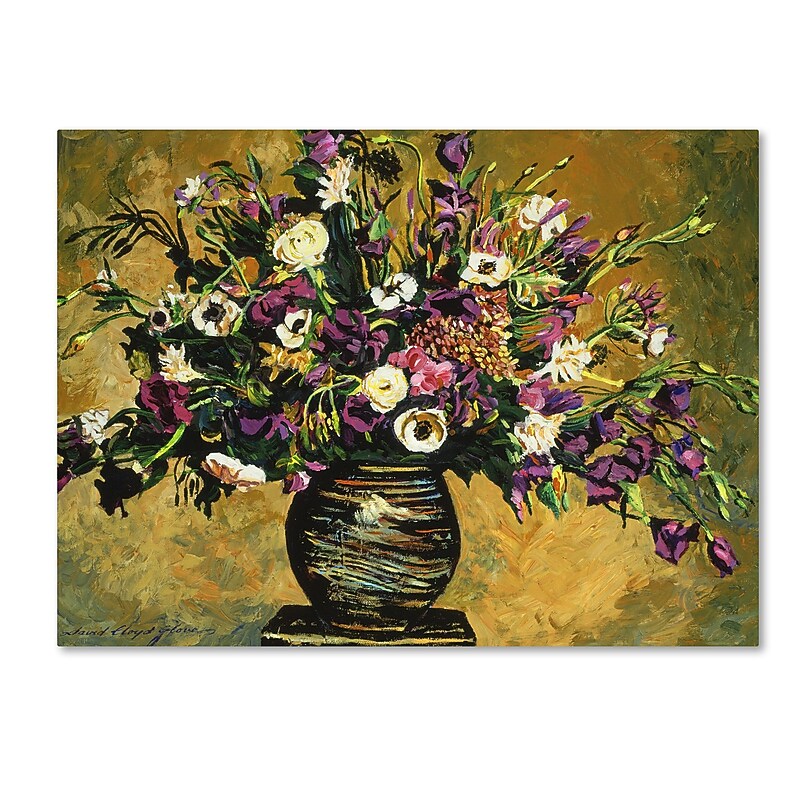 Trademark Fine Art David Lloyd Glover 'Renaissance Still Life' 14" x 19" Canvas Stretched (190836187423) image 1