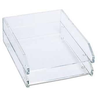 Clear Acrylic Double Letter Tray (AD15)