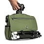 Lencca Camma SLR DSLR Canvas Camera Messenger Bag, Green (LENLEA401)~#|#~sp4618368_sc7