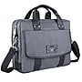 Vangoddy 14" Laptop Messenger Bag, Chrono Grey (MSBLEA132)~#|#~sp4618832_sc7