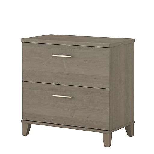 Bush Furniture Somerset Lateral File Ash Gray (WC81680) Staples