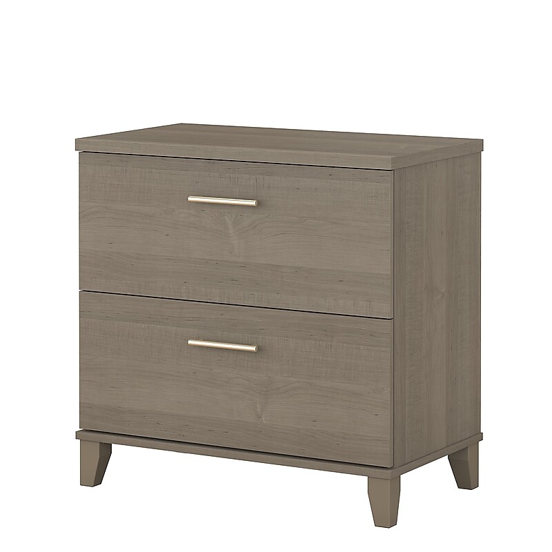 Bush Furniture Somerset Lateral File Cabinet, Ash Gray (WC81680) image 1