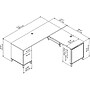 Bush Furniture Somerset 72"W 3 Position Sit to Stand L Shaped Desk, Ash Gray (SET014AG)~#|#~sp46282248_sc7