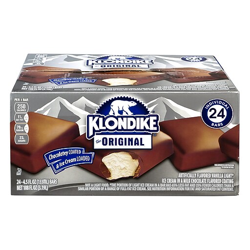 Klondike Original Ice Cream Bar, 24 Count (90300055) Staples