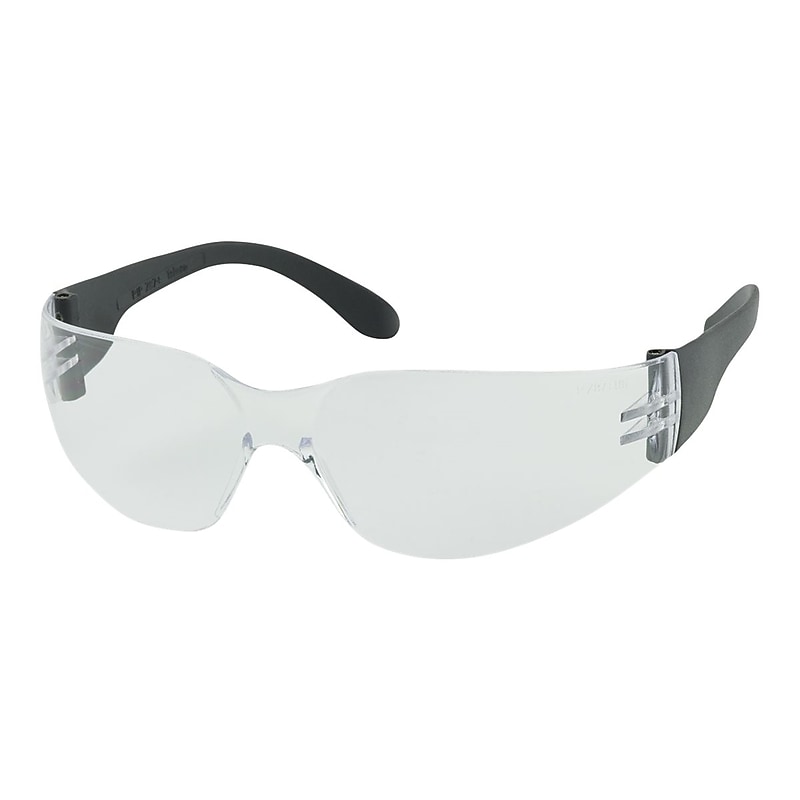 Bouton Optical Zenon Z12 Polycarbonate Safety Glasses, Anti-Scratch, Clear Lens (250-01-0000) image 1
