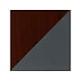 HON 38000 Series 72"W Double Pedestal Desk, Mahogany/Charcoal (H38180NS)~#|#~sp46466297_sc7